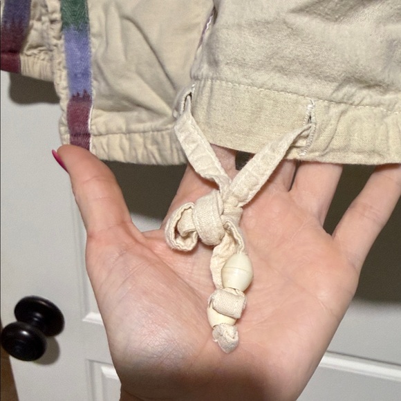 Angelique vintage quilted Plaid Multicolor Hooded jacket L hoodie - Picture 4 of 12